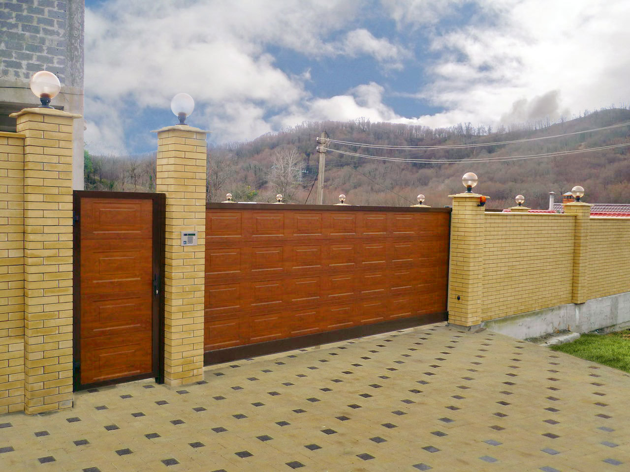 Въездные ворота 